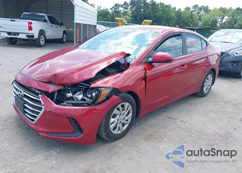2017 Hyundai Elantra Se из США, поврежденный, VIN KMHD74LFXHU400569